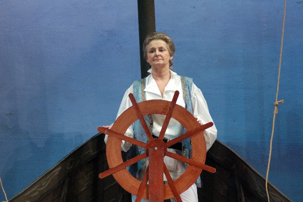 The Captain, Robinson Crusoe & the pirates, December 2008
