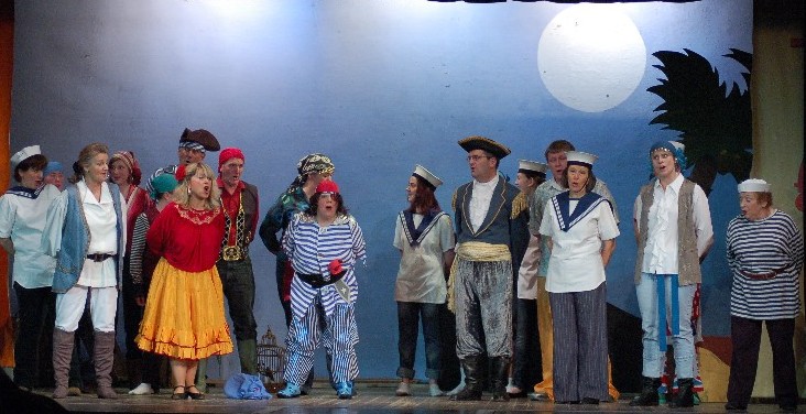 Robinson Crusoe & the pirates, December 2008