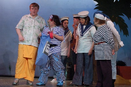 Robinson Crusoe & the pirates, December 2008